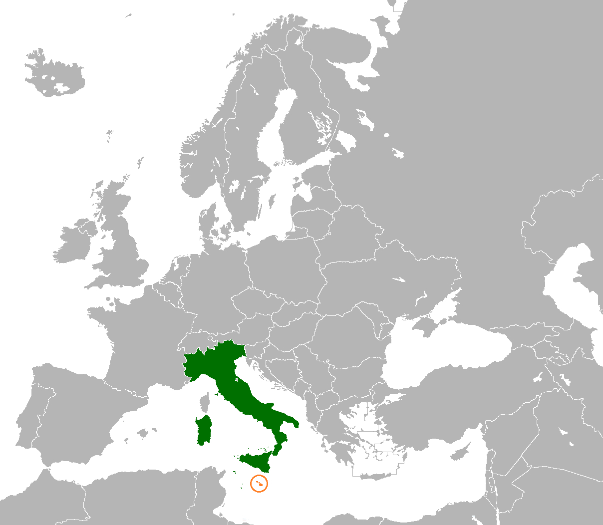 File:italy Malta Locator - Wikimedia Commons with Map of Malta and Italy