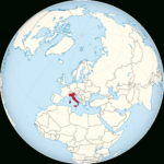 File:italy On The Globe (Europe Centered).Svg   Wikimedia Commons Inside Italy On The Map Of The World