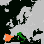 File:italy Spain Locator.svg   Wikimedia Commons Regarding Map Of Italy And Spain File:italy Spain Locator.svg   Wikimedia Commons Regarding Map Of Italy And Spain