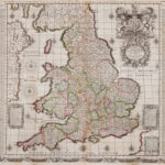 File:john Adams Map Of England And Wales 1679 Printed 1699 Regarding Adams Printable Maps