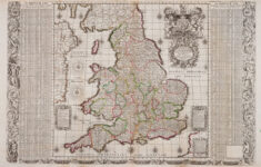 File:john Adams Map Of England And Wales 1679 Printed 1699 regarding Adams Printable Maps