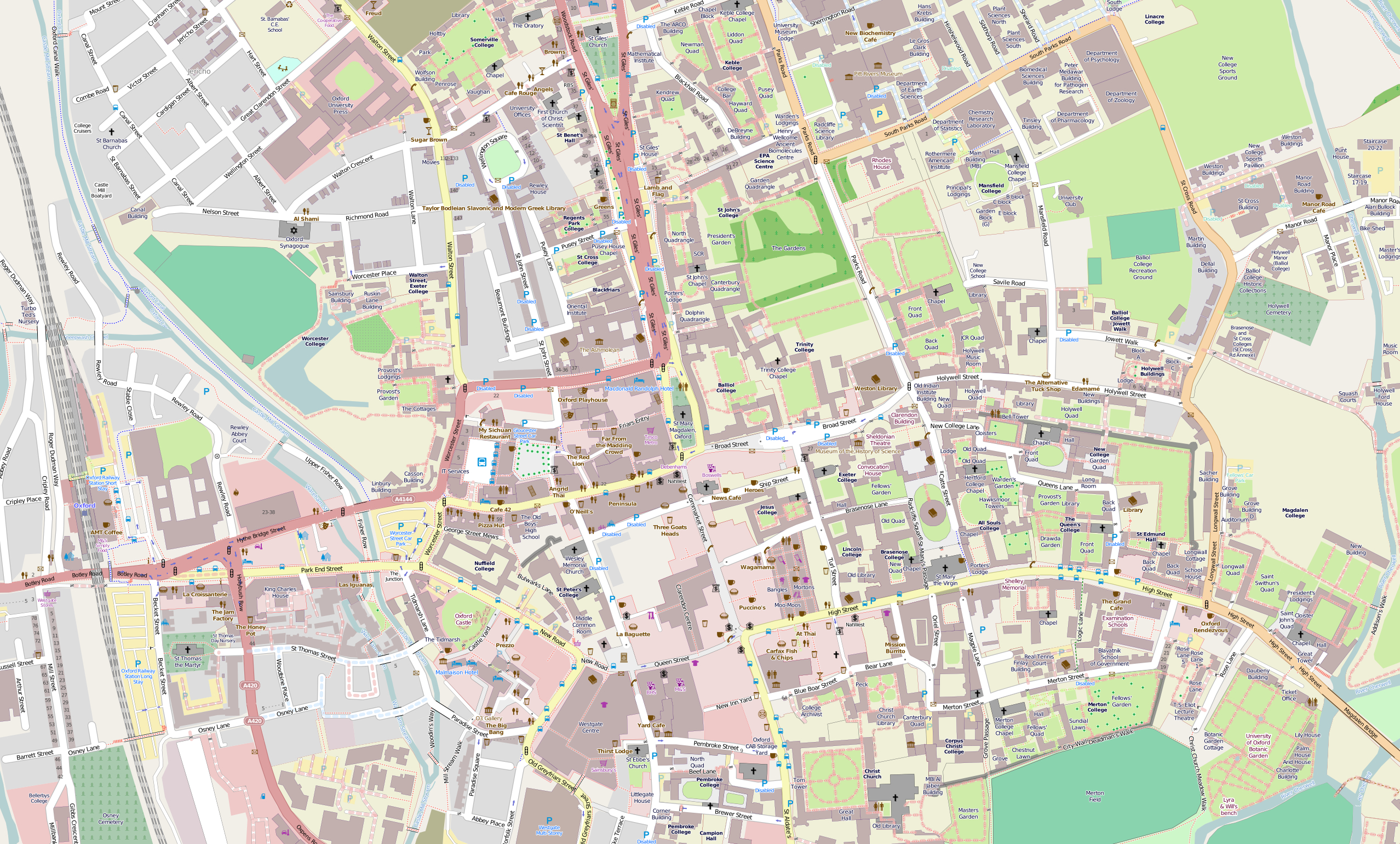 File:location Map United Kingdom Oxford Central - Wikimedia pertaining to Oxford Map Printable