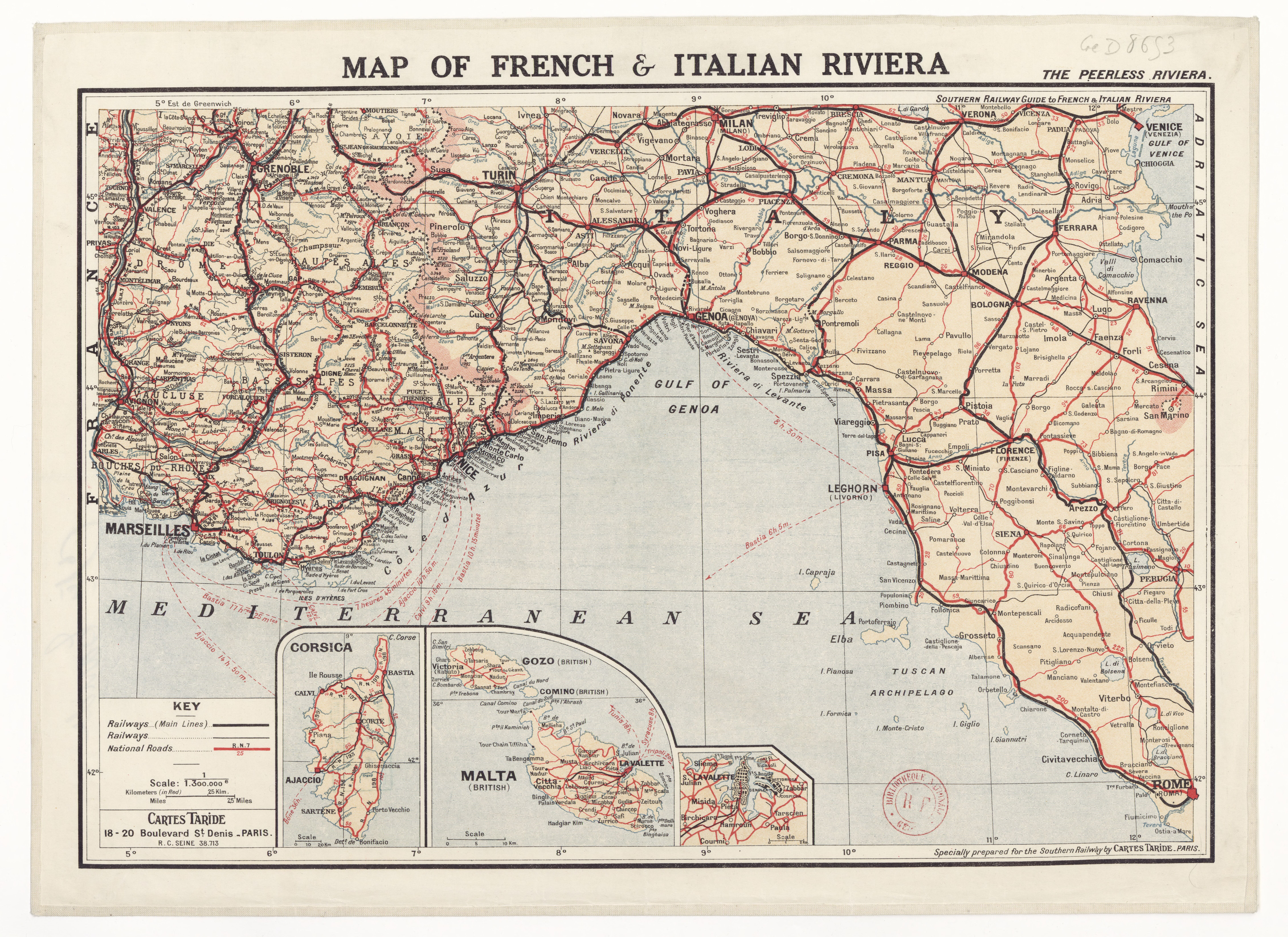 File:map Of French And Italian Riviera Specially Prepared For for Map Of Italy Italian Riviera