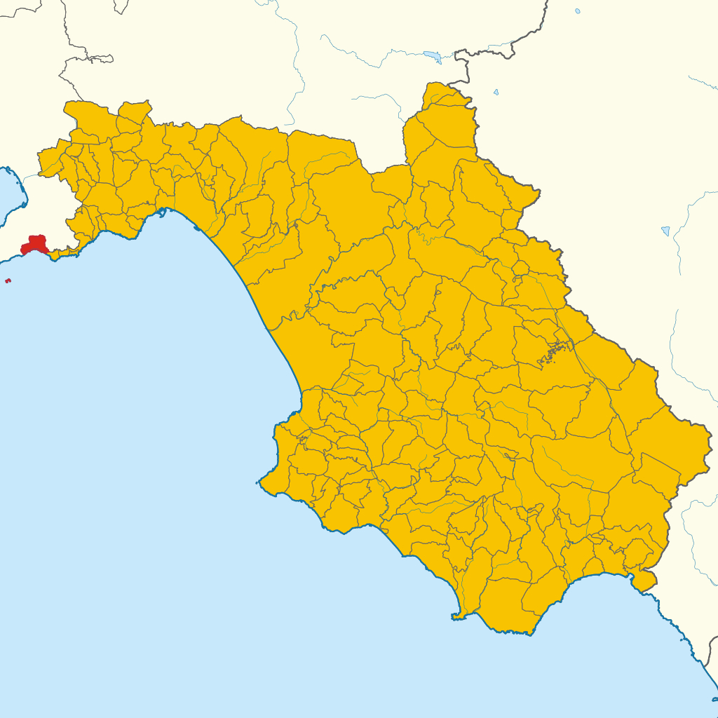 File:map Of Positano (Province Of Salerno, Region Campania, Italy in Positano On Map Of Italy