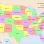 File:map Of Usa Showing State Names   Wikimedia Commons In Map Of USA With State Names Printable