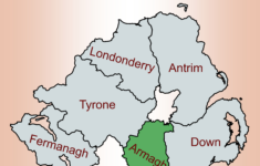 File:map Showing The Traditional, Geographical County Of County with Map Of County Armagh Northern Ireland