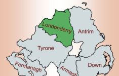 File:map Showing The Traditional, Geographical County Of County within Map Of County Londonderry Northern Ireland