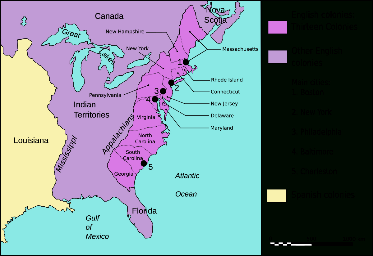 filemap thirteen colonies 1775 svg wikimedia commons within free printable map of the thirteen colonies File:map Thirteen Colonies 1775.Svg - Wikimedia Commons within Free Printable Map of the Thirteen Colonies