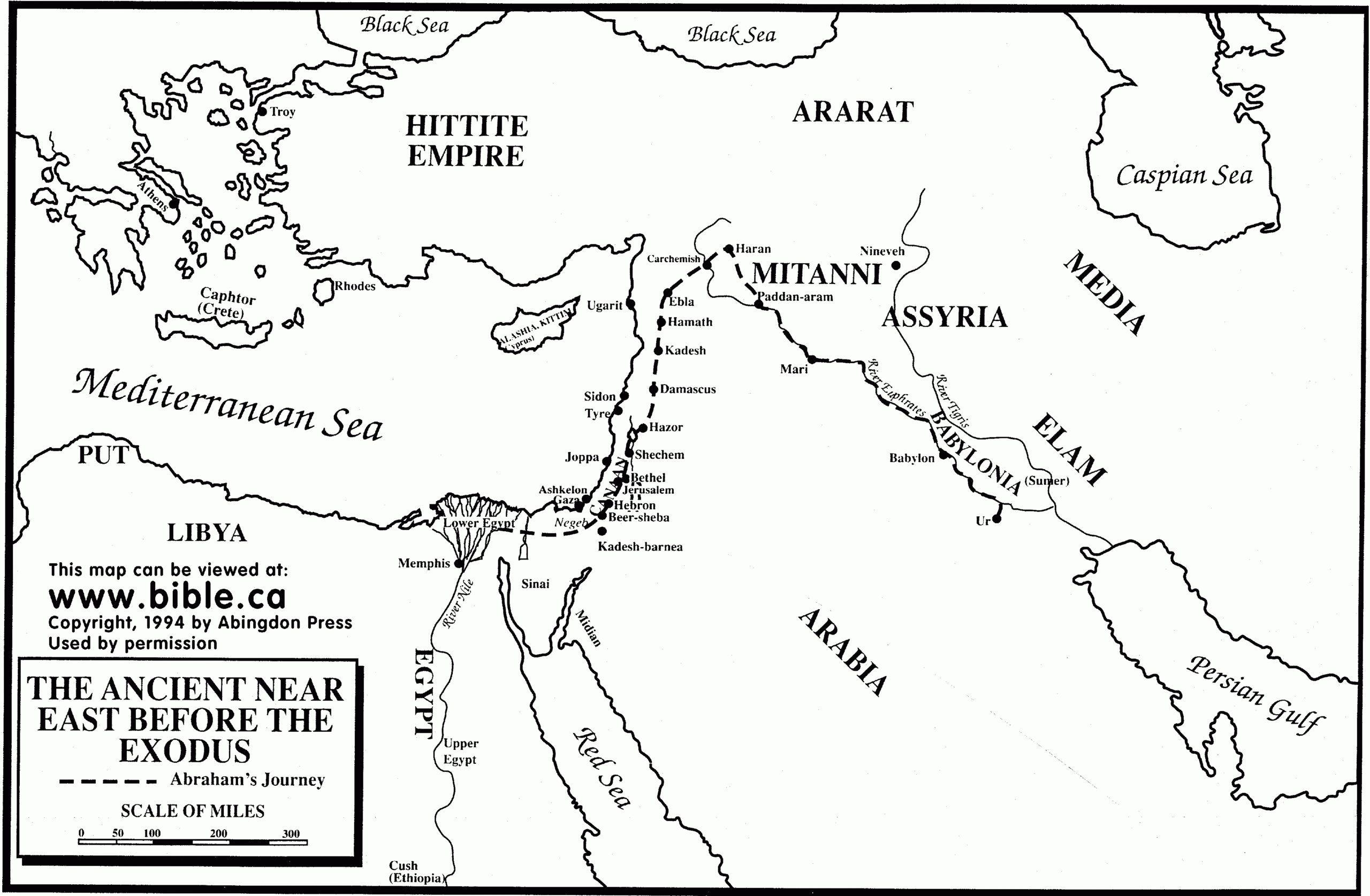 File:maps-Near-East-Abrahams-Journey.gif - Wikichristian within Printable Map Of Abraham&amp;#039;S Journey