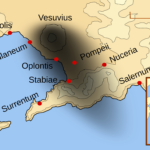 File:mt Vesuvius 79 Ad Eruption La.svg   Wikimedia Commons Intended For Map Of Italy Mount Vesuvius