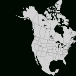 File:north America Blank Range Map   Wikimedia Commons Within Free Printable Outline Map Of North America