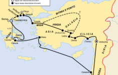 File:paul The Apostle, Second Missionary Journey.svg – Wikimedia inside Free Printable Map Of Paul'S Second Missionary Journey