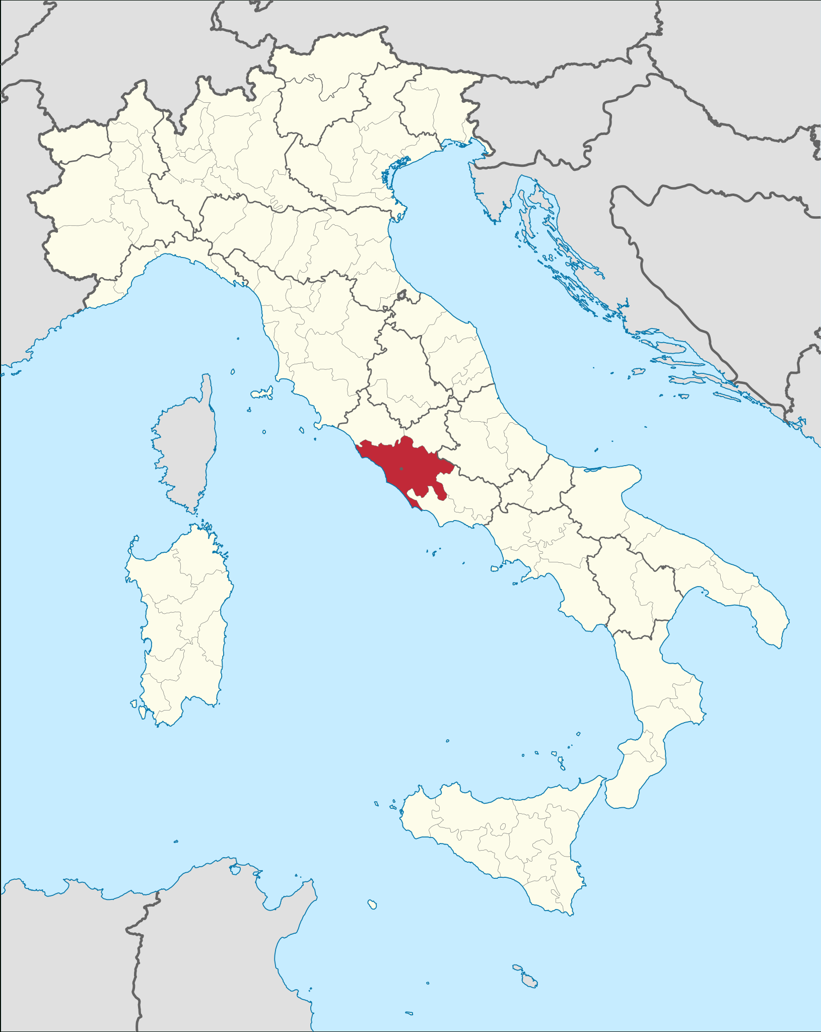 File:roma In Italy.svg - Wikimedia Commons throughout Rome on A Map of Italy
