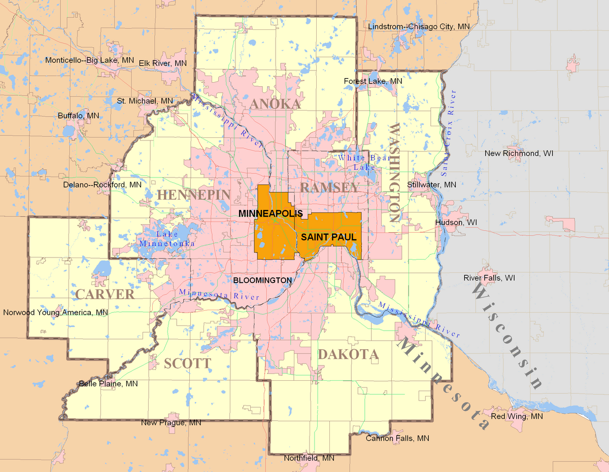 File:twin Cities 7 Metro Map - Wikimedia Commons with Printable Map of Twin Cities Metro Area