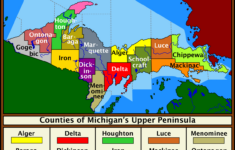 File:upper Peninsula Counties Map.svg – Wikimedia Commons for Free Printable Map Of Upper Peninsula Michigan