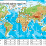 Finding Latitude And Longitude Coordinates On A World Map   Ks2 Inside Map Of World Latitude Longitude Printable
