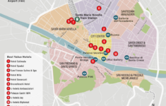 Florence Hotel Map for Map of Florence Italy Neighborhoods
