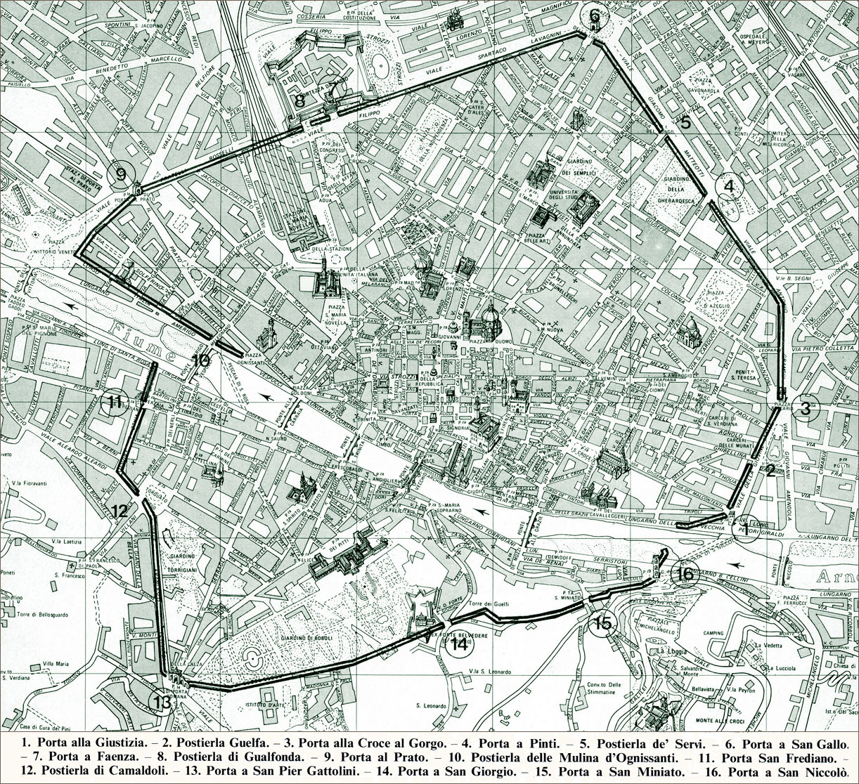 Florence Map for City Of Florence Italy Map