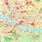 Florence Map With Street Map Of Florence Italy