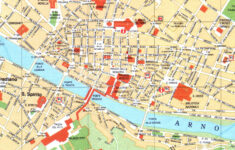 Florence Map with Street Map of Florence Italy