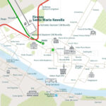 Florence Rail Map   Urban Map Throughout Map Of Train Stations In Florence Italy