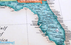 Florida Free Printable Map regarding Florida Map with Cities and Towns Printable