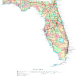 Florida Printable Map With Regard To Free Printable Map Of Florida Counties