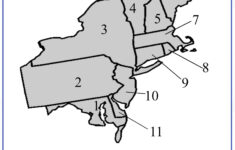 Fourth Grade Social Studies – Northeast Region States And Capitals throughout Printable Map of the Northeast States