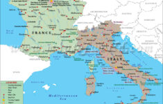 France And Italy Map - European Country Maps in Map of France to Italy