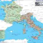 France And Italy Map   European Country Maps Pertaining To Map Of Southern France And Northern Italy