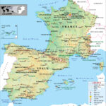 France And Spain Map   European Country Maps Inside Map Of Spain France And Italy With Cities