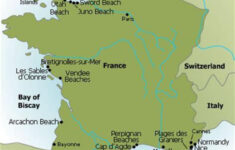 France Beach Map – Map Of France Beach (Western Europe – Europe) intended for Map of France and Italy Coastline