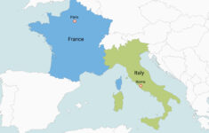 France-Italy Natural Boundary: Geography And Recent Changes regarding Map Of Italy And France Border