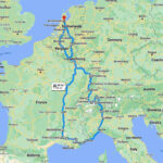 France, Italy, Switzerland, Germany And Belgium In 10 Days – I Am Throughout Map Of France Italy Switzerland And Austria