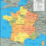 France Map And Satellite Image In Google Map Of France And Italy