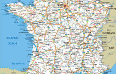 France Road Map - Guide Of The World with regard to Road Map of France and Italy