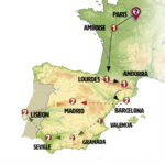 France, Spain And Portugal 2025   Iberian Peninsula & Morocco Pertaining To Map Of France Portugal And Spain