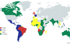 France, Spain, Portugal And Britain Have Magically Switched inside Map Of Portugal Spain France And England