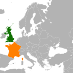 France–United Kingdom Relations   Wikipedia With Regard To Map Of France England And Scotland