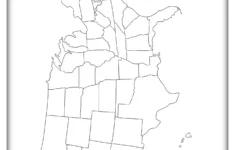 Free Blank Us Map Printable (&amp; Other Goodies) - The Facts Institute regarding US Map Black and White Printable Free