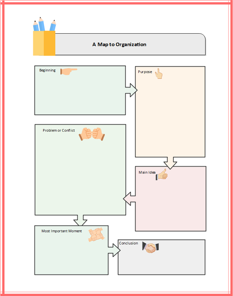 Free Editable Story Map Graphic Organizer Examples | Edrawmax Online for Story Map Graphic Organizer Free Printable