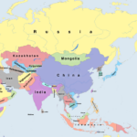 Free Maps Of Asia | Mapswire For Free Printable Map Of Asia With Countries