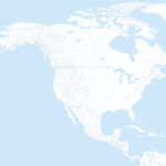 Free Maps Of North America | Mapswire Inside Blank Printable Map Of North America