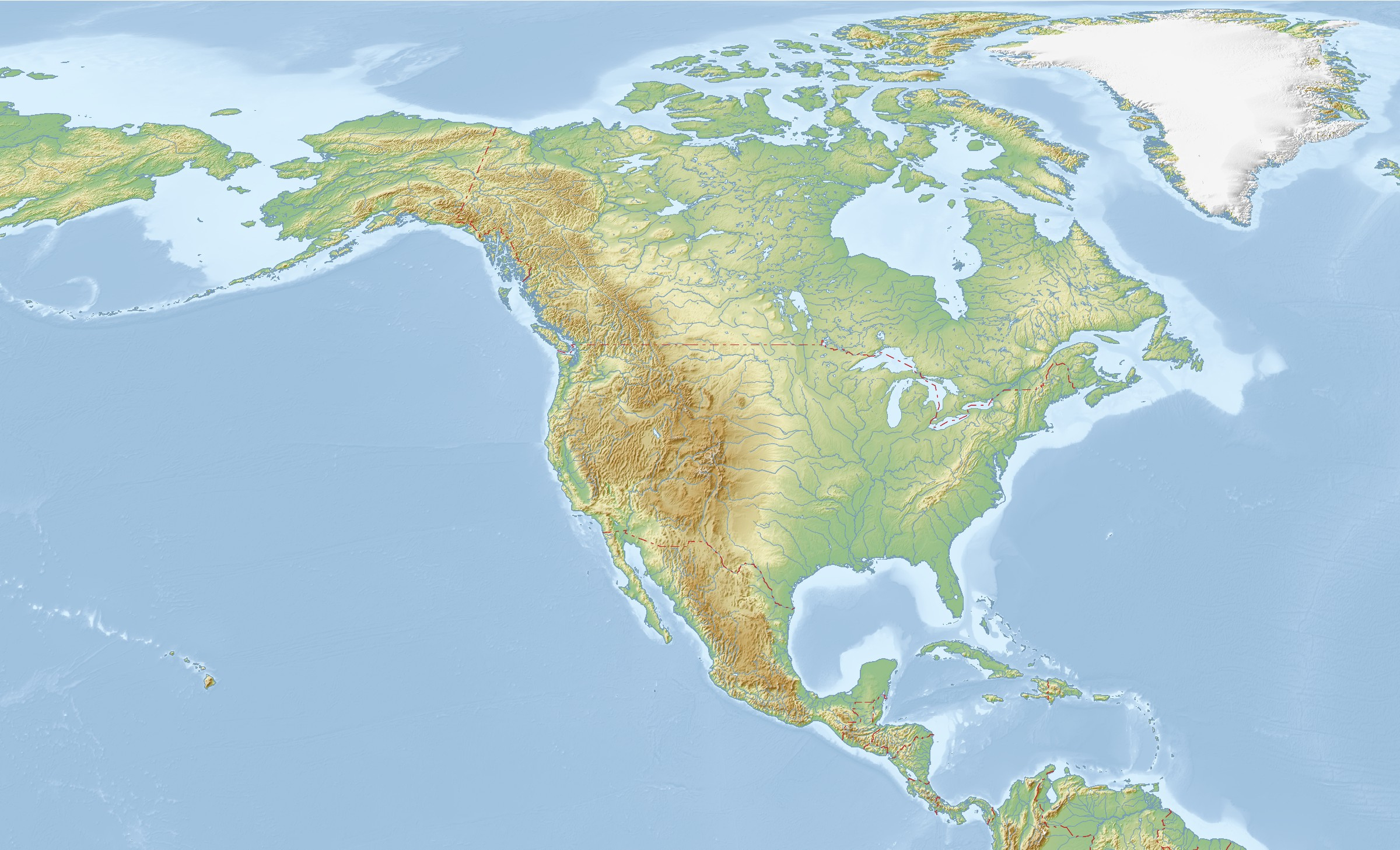 Free Maps Of North America | Mapswire regarding Free Printable Blank Map Of North America
