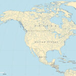 Free Maps Of North America | Mapswire With Free Printable Maps Of North America