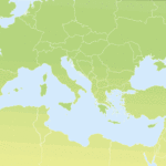 Free Mediterranan Sea Map Pertaining To Blank Map Of Mediterranean Region