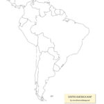 Free Pdf Maps Of South America Pertaining To Printable Blank Map Of Central And South America