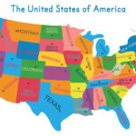 Free Printable Map Of The United States Inside Free Printable Us Map With States