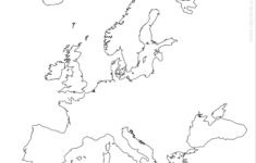 Free Printable Maps Of Europe pertaining to Free Printable Blank Map of Europe