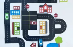 Free Printable Road Template - Pjs And Paint in Free Printable Road Map For Toy Cars